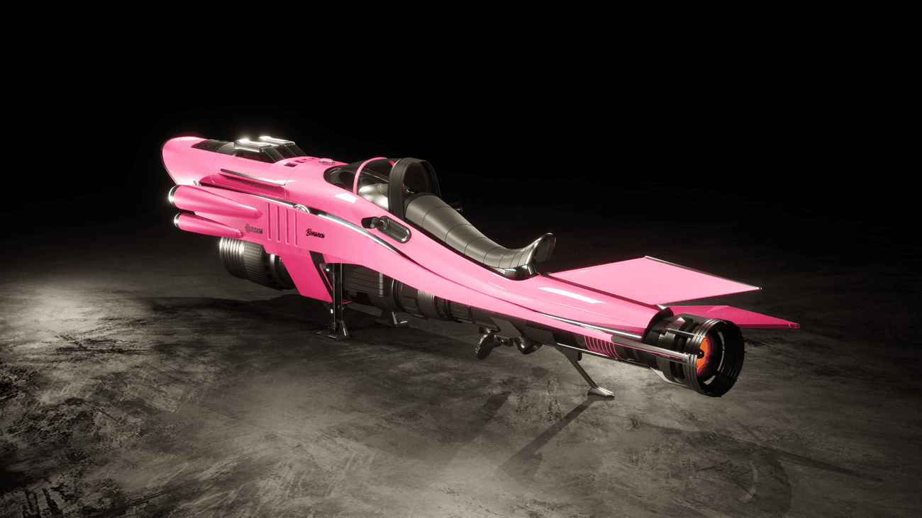 Rockabilly Pink Legendary Bubblejett Bonanza OG Custom #2